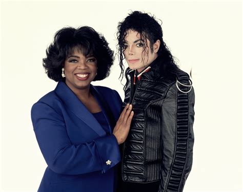 Michael Jackson Talks To Oprah Photoshoot Michael Jackson Photo