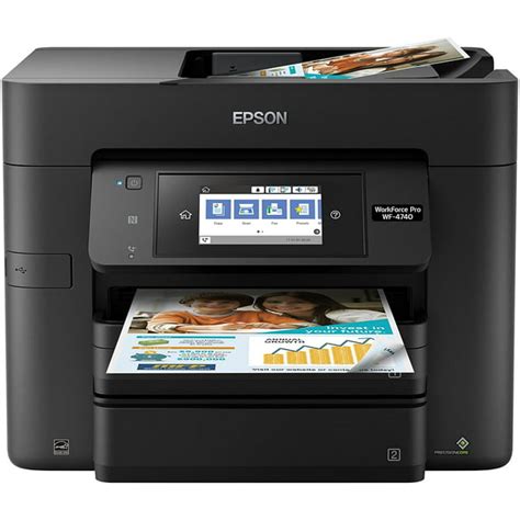 Epson Workforce Pro Wf 4740 Wireless All In One Color Inkjet Printer