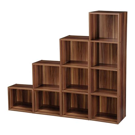Browse everything about it right here. 2, 3, 4 Tier Wooden Bookcase Shelving Display Storage Wood ...