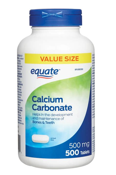 Malformative risk with use of this drug at recommended doses in pregnant women is unlikely. Equate Calcium Carbonate 500 mg | Walmart Canada