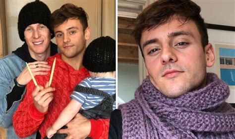 Tom Daleys Knitting Obsession As Olympian Ts Husband Had To