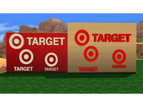 Target Signs By Jctekksims The Sims 4 Download In
