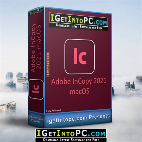 Adobe Incopy 2021 Free Download Macos
