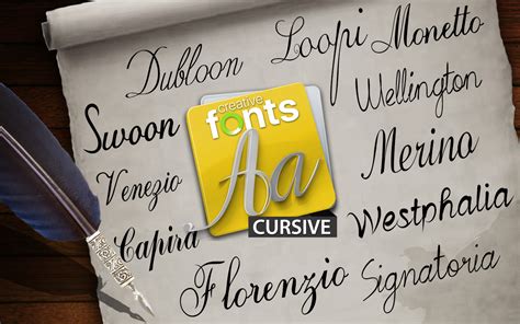 Creative Fonts Cursive 1 Selling Logo Software For Over 15 Years