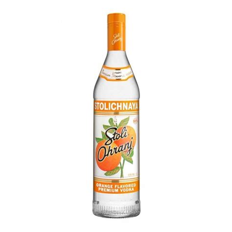 Stolichnaya Orange Vodka Spirits From The Whisky World Uk