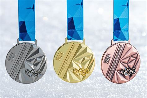 Winter Youth Olympic Medals Unveiled By Lillehammer 2016