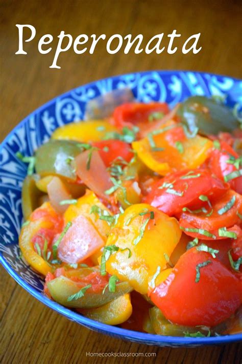 Maybe you would like to learn more about one of these? Peperonata - Italian Recipes - Home Cooks Classroom ...