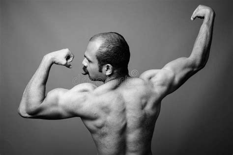 Muscular Indian Man Mustache Shirtless Stock Photos Free And Royalty