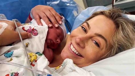 Shawn Johnson Andrew East Get Emotional In New Video Of Their Sons Birth Access