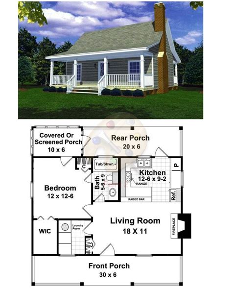 The Weekender 5713 1 Bedroom And 15 Baths The House Designers