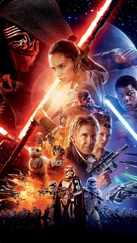 Star Wars: The Force Awakens (2015) Phone Wallpaper | Moviemania