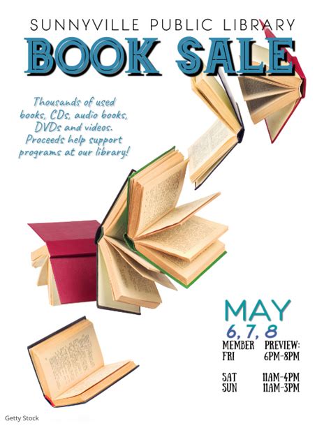 Book Sale Flyer Template Postermywall