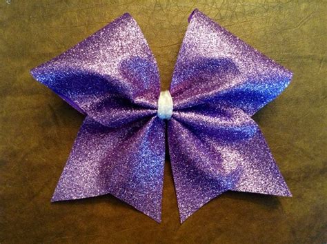Cheer Bow Light Purple Glitter By Fullbidbows On Etsy