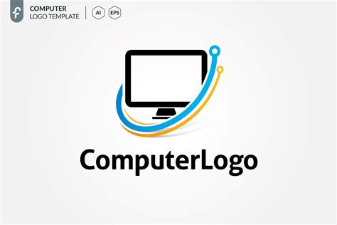 Computer Logo Branding And Logo Templates Creative Market