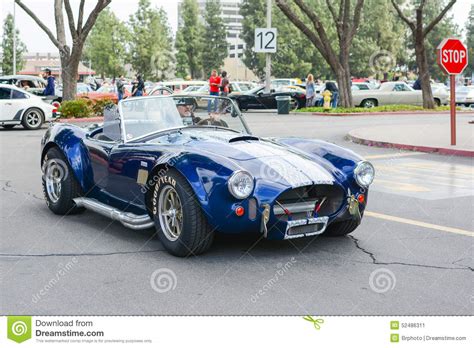 Shelby Cobra Classic Car On Display Editorial Photo Image Of Style Fastback