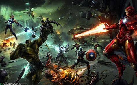 Free Download Hulk Comic Character Iron Man Thor Captain America