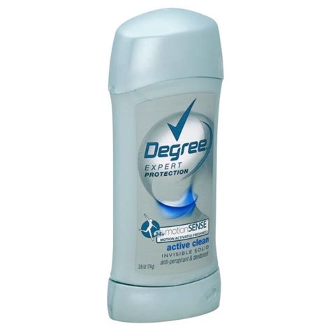 Degree Motionsense Antiperspirant Deodorant Invisible Solid Active Clean