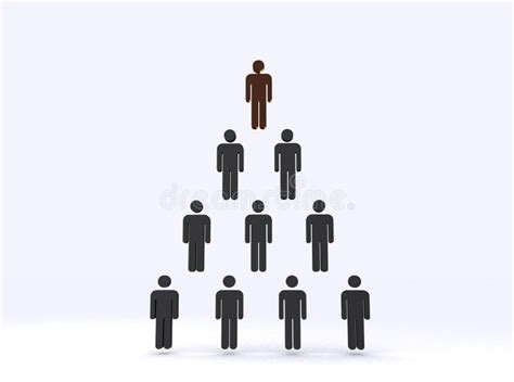 Hierarchy Man Stock Illustrations 3592 Hierarchy Man Stock