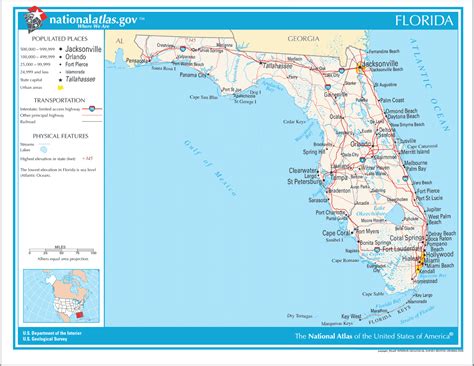 Map Of Florida Na Mapsofnet