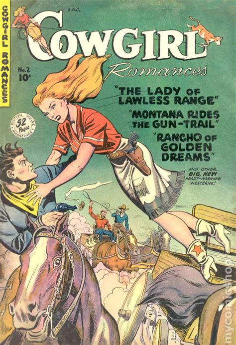 Cowgirl Romances 1950 Fiction House Comic Books