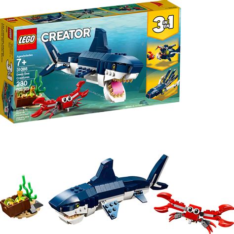 Lego 31088 Deep Sea Creatures Creator 3 In 1 Kite And Kaboodle
