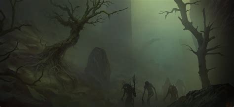 Dark Creepy Tree Fog Undead Wallpaper Surreal Photo Manipulation