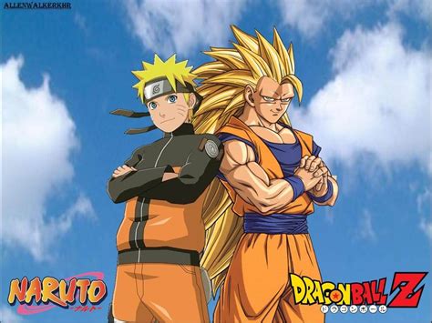 Goku Vs Naruto Wallpaper Hd 1203×901 Naruto Dragones