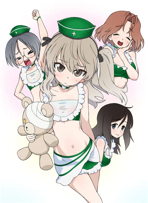 Shimada Arisu Boko Azumi Rumi And Megumi Girls Und Panzer And 1