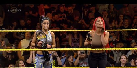 Nxt Womens Champion Bayley I Love Being In The Ring With Eva Marie