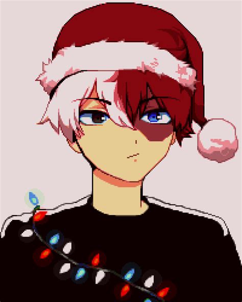 Pixilart Shoto Todoroki By Crayon