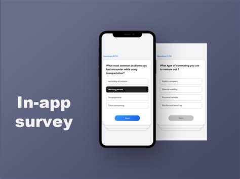 in app survey uplabs