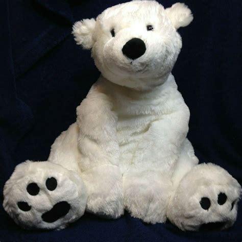 Toys R Us Polar Bear Plush X Large Floppy White Squishy Stuffed Animal