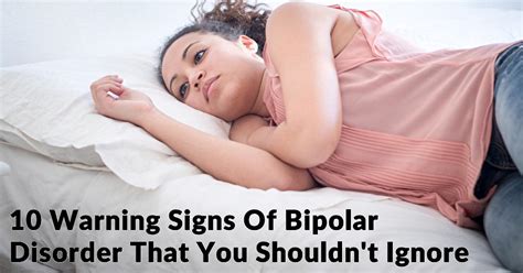 A safe haven for bipolar related issues. 10 Warning Signs Of Bipolar Disorder That You Shouldn't Ignore