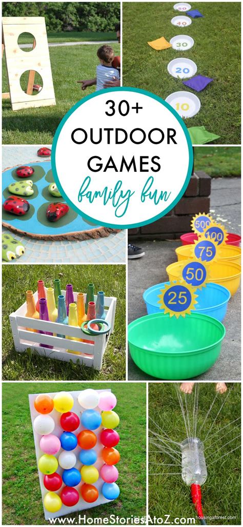 30 Fun Outdoor Games Home Stories A To Z Kids Party Games Fun