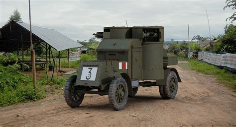 3d Ww1 Austin Mk4 Armored Car