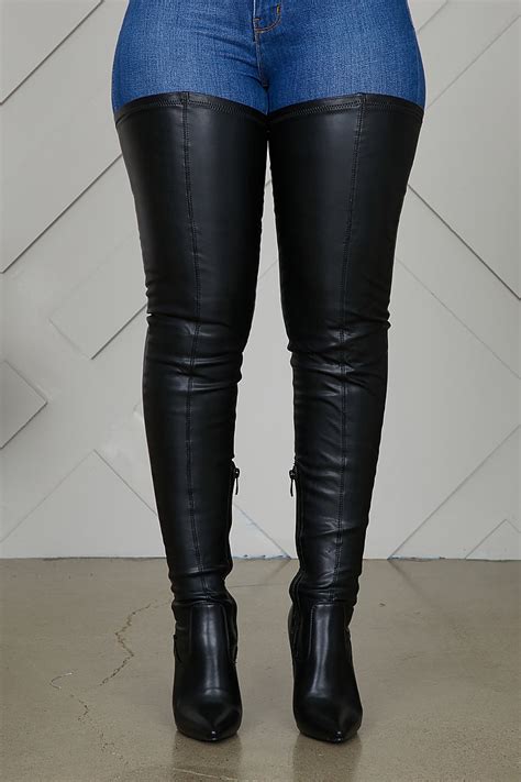 Extreme Thigh High Stretch Boots Lilly S Kloset