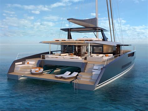 33m Sailing Cat By Berret Racoupeau And Royal Huisman