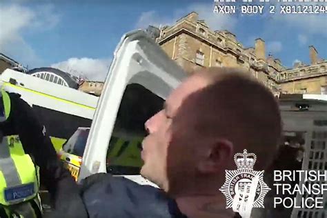 Watch Shocking Footage Captures Man Spitting In Face Of Police Officer At York Station Yorkmix
