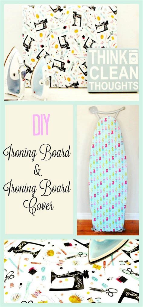 Yeah, there are some people out there who really like their ironing i am not one of those people. DIY Ironing Board Cover and Small DIY Ironing Board for Crafts | Ironing board covers, Diy ...