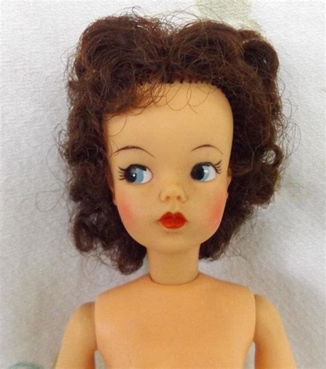Vintage 1962 Ideal Tammy Doll Rare Dark Brunette Hair 12 Tall Bs 12 2 1873962867