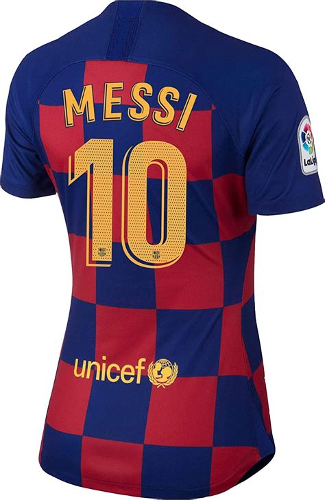 Fc Barcelona 2019 20 Messi Womens Jersey Womens Size Medium Blue Sports