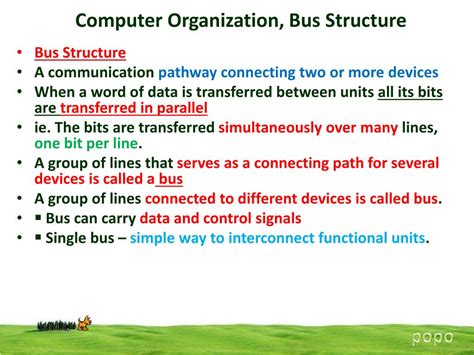 Data bus, address bus, control bus PPT - Computer Organization, Bus Structure PowerPoint ...