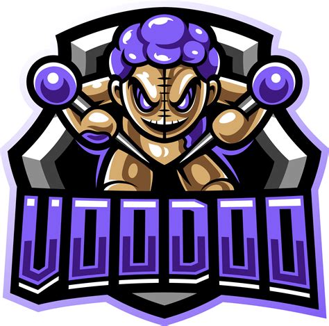 Voodoo Esport Mascot Logo By Visink Thehungryjpeg