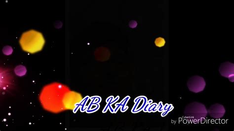 Ab Ka Diary Intro Youtube