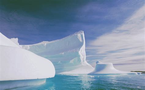 Wallpaper Mountains Water Nature Iceberg Arctic Freezing Wind