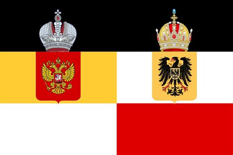 Another Crossover The Russo German Empire I Think This Flag Contains