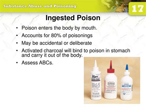 Ppt 17 Substance Abuse And Poisoning Powerpoint Presentation Free