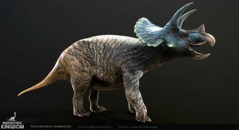 Artstation Prehistoric Kingdom Triceratops Sp Cindy Raggo In 2021