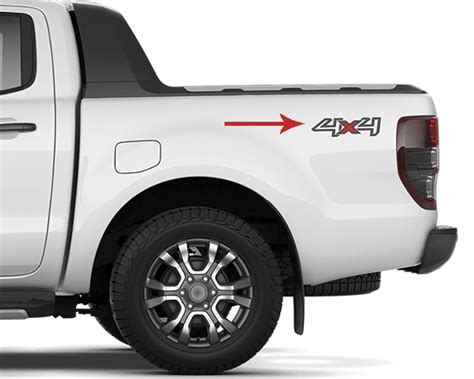 Ford Ranger Truck Bakkie 4x4 Vinyl Decal Sticker For Side Or Back South