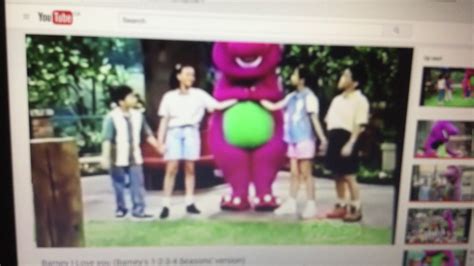 Barney I Love You Barneys 1 2 3 4 Seasons Version